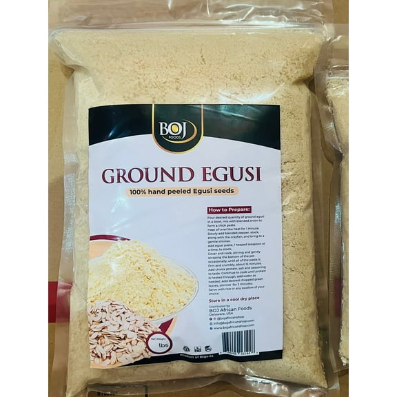 Ground Melon Seed / Egusi (2lbs)