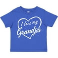 thumbnail image 3 of Inktastic I Love My Grandpa in White Chalk Heart Boys or Girls Toddler T-Shirt, 3 of 5