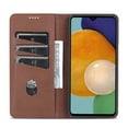 thumbnail image 6 of Allytech Flip Case for Samsung Galaxy A14 5G Case, PU Leather Slim Fit Cards Slots Folio Stand Wallet Cover Case for Samsung Galaxy A14 5G - Brown, 6 of 8
