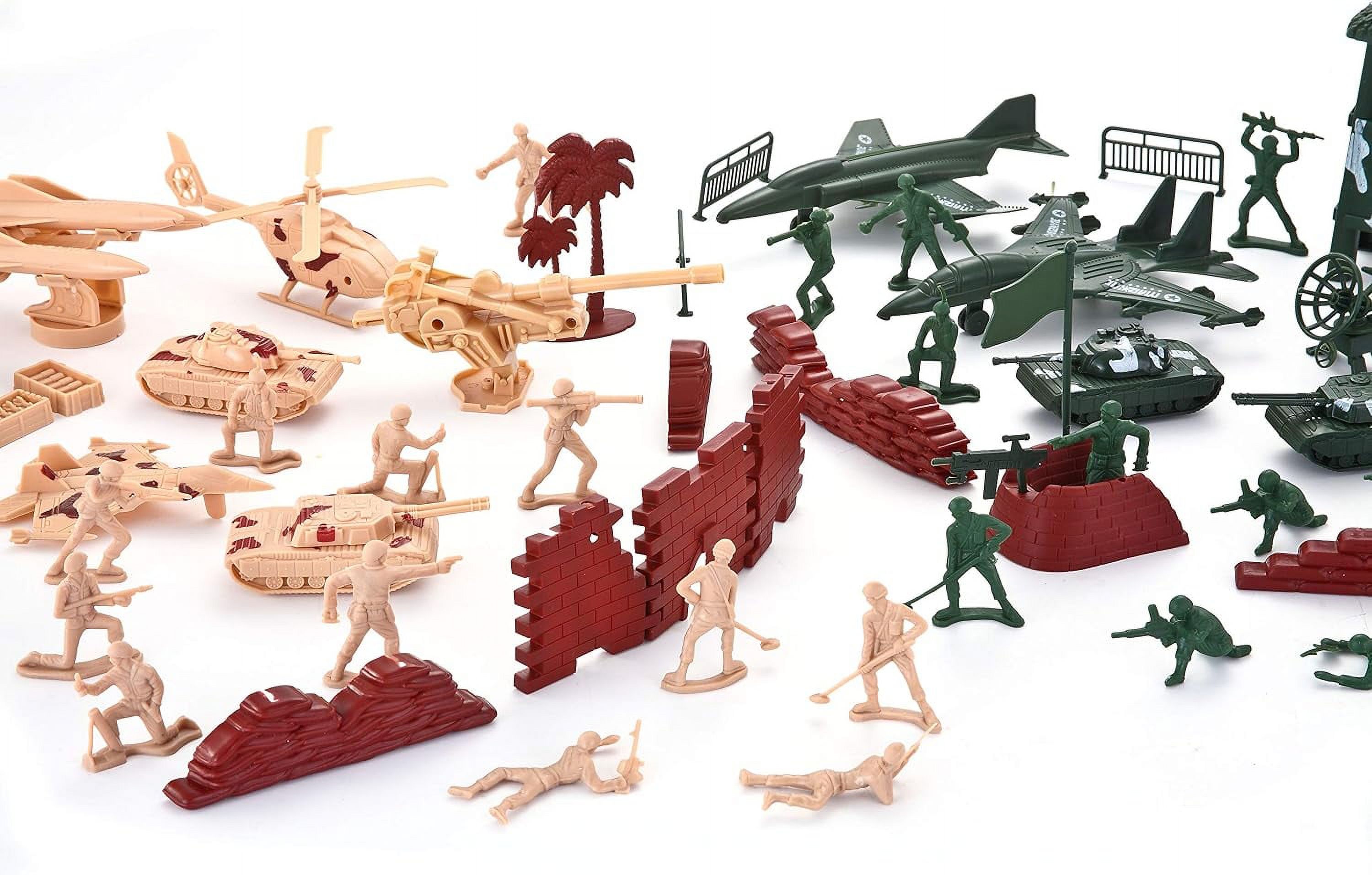 Joyfy 164-Piece Military Battle Group Playset photo 6