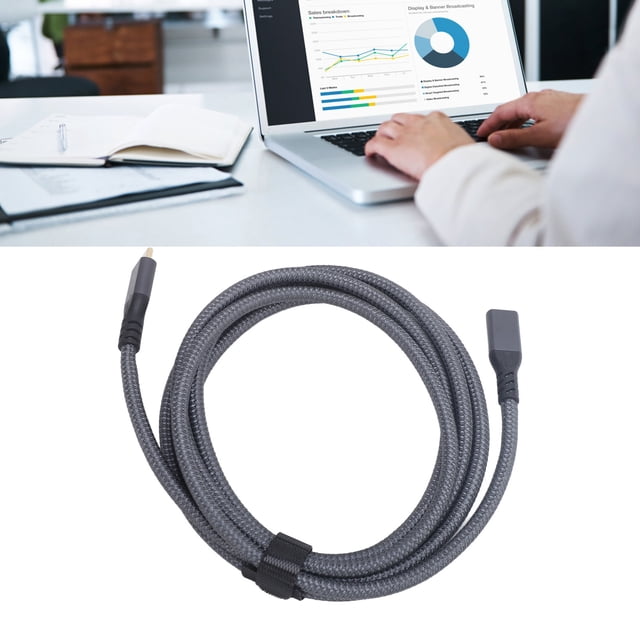 USB Type C Extension Cable,20Gbps 240W Fast Transfer Type C Extender Charging,Male to Female USB C 3.2 Extender Cord for Phone Tablet