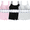 Mixed color 3PCS-A, variant on Girls Soft Comfortable Training Bra Set Smooth Seamless Bralette With Hipster Panties Set