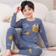 thumbnail image 1 of Pijamas de manga larga para niños y niñas, ropa de dormir de algodón para bebés, conjuntos de ropa de Navidad, novedad de 2023, 1 of 4