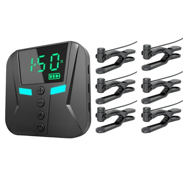 Pantalla del dispositivo con clic automático. Mantener la pantalla activa. Pantalla digital 50 seis cabezas