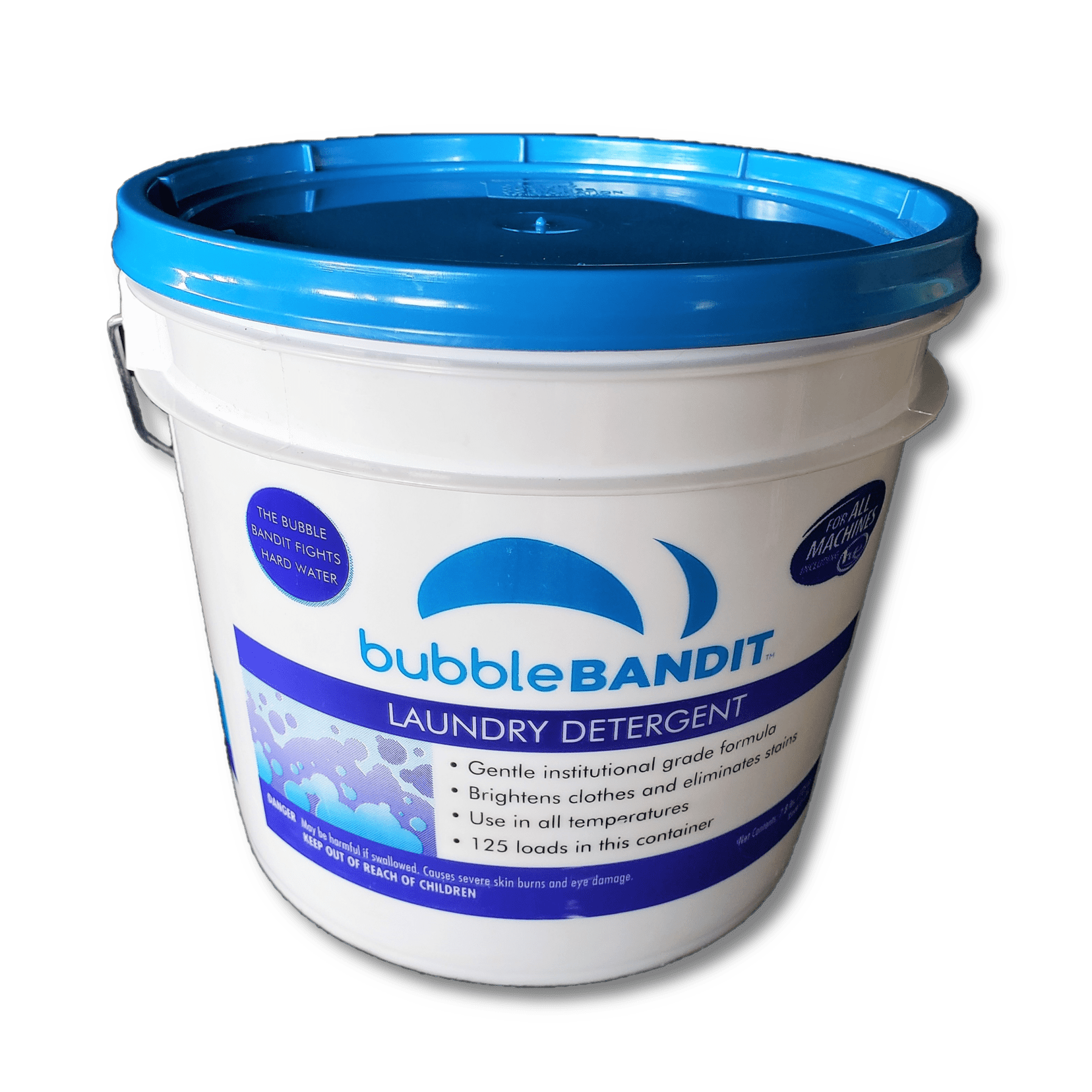 Bubble Bandit Laundry Detergent Powder with Natural Phosphates. 125