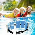 thumbnail image 6 of Swim Belt, Float Belt, Adjustable Swimming Belt with 5 Detachable Buoyant Bodies, EVA Foam Aid for Swimming Training, Water Aerobics, Rehabilitation, 6 of 7