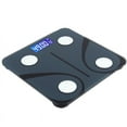 thumbnail image 2 of Jinsinto Bluetooth Connected Scale Personal Scale Impedance Meter, with 13 Body Data (BMI/Body Fat/Bone Mass/BMR/Muscle/Water).28*28cm, 2 of 5