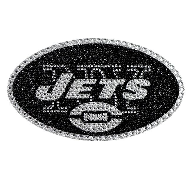 Pro Mark BENF21 6 x 6 in. New York Jets Bling Emblem