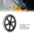 thumbnail image 4 of Rueda Trasera Para Silla De Ruedas, Espuma De PU Sólida, Rueda Duradera Para Silla De Ruedas, Patrón Cóncavo Convexo Para Vehículos De Transporte Pesado, 4 of 7