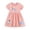 3-Pink, variant on WMQPNNS Toddler Girl Dresses Short Sleeve Cute Dress Girls Floral Dress Size 6 Party Outfit Sweet Spring Summer Clothes for Kids, Size 2-3 Years,1-Color A