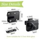 thumbnail image 2 of 2 Pack Glass Door Latches Zinc Alloy Glass Cupboard Door Locks With Key Double Open Latch For 3-7mm, 2 of 5