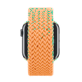 thumbnail image 6 of Open Box Apple Watch Braided Solo Loop Band 40mm 41mm 42mm Series 3 4 5 6 7 8 SE Size: 6 Bright Orange, 6 of 6