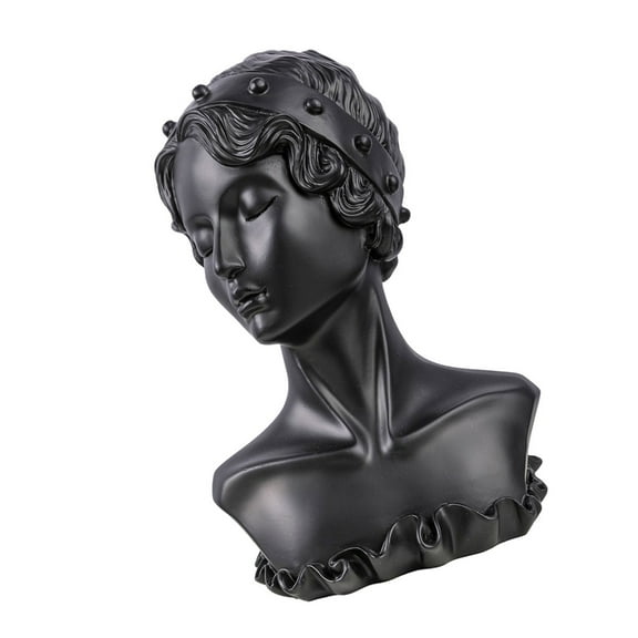 Realistic ]Mannequin Bust Jewelry Holder Display Stand for Necklaces Earrings