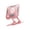 Pink, variant on Double Axises Adjustable Foldable Tablets Stand With 360 Swivels Base And AntiSlip Design For Pad Air