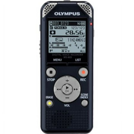 Olympus 8GB Digital Voice Recorder with LCD Display, Black, WS-803
