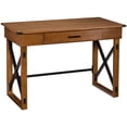 thumbnail image 1 of Bureau Réglable en Hauteur SEI Furniture Canton en Pin Émaillé, 1 of 8