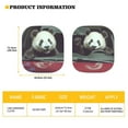 thumbnail image 3 of Jeiento Cute Panda Car Windshield Sunshade Car Accessories for Women Men oldable Front Window Sunvisor Shield Cover Set of 2 Pcs Animal Driving Auto Front Windshield Sun Shade, 3 of 7
