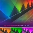 thumbnail image 5 of Enbrighten Spectrum Indoor 8ft LED Wall Lights RGBWIC Color Changing String Downlights, 5 of 9
