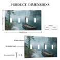 thumbnail image 3 of Game Graphics Lake Switch Cover Decorative Wall Plate / 4-Gang 4-Toggle / Standard Size 4.5x8 in, 3 of 5