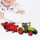 thumbnail image 1 of Juguete de tractor de granjero, juguetes agrícolas, vehículo de juego coleccionable, vehículo de construcción pequeño, juguete de granja para niños de aplastar, 1 of 10
