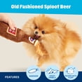 thumbnail image 3 of Old Fashioned Sploot Beer Plush Squeaky Dog Toy for All Sizes, 3 of 7