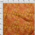 thumbnail image 2 of oneOone Cotton Jersey Orange Fabric Batik Diy Clothing Quilting Fabric Print Fabric By Yard 58 Inch Wide - WC, 2 of 4