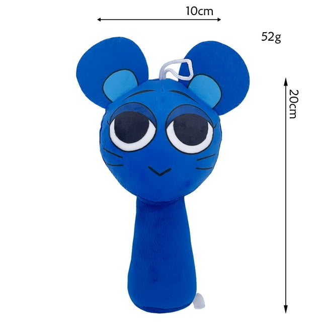 Jouets en Peluche Sprunki Liés au Jeu Souris Bleue