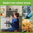thumbnail image 5 of 32-Piece Kitchen Plastic Wheat Straw Dinnerware Set, Service for 8, Dinner Plates, Dessert Plate, Cereal Bowls, Cups, Unbreakable Colorful Plastic Outdoor Camping Dishes, Autumn Multicolor, 5 of 7