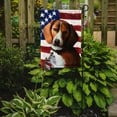 thumbnail image 2 of Carolines Treasures CK6399GF Foxhound Dog American Garden Size Outdoor-Flags, Multicolor, 2 of 3