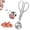 B, variant on Upgrade Stainless Meatball Meat With Easy Release Non Stick Meatball Maker Tool For Beef Pork Fish Kitchen Gadget For Home Cooking,Kitchen Utensils