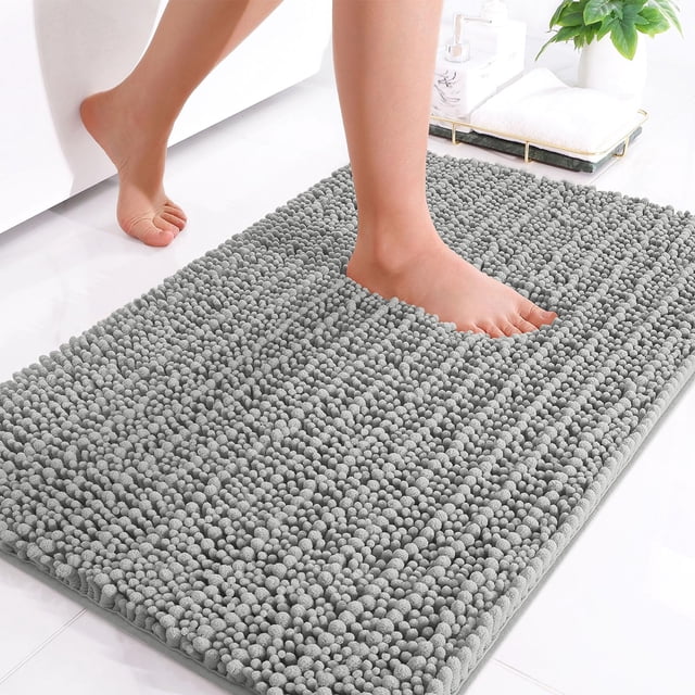 Alfombra de baño Arotive Luxury Chenille extrasuave y gruesa