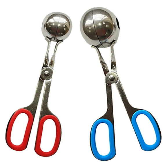 2pcs Meat Ball Maker with Handle Meatball Making Molds for Cooking Enthusiasts