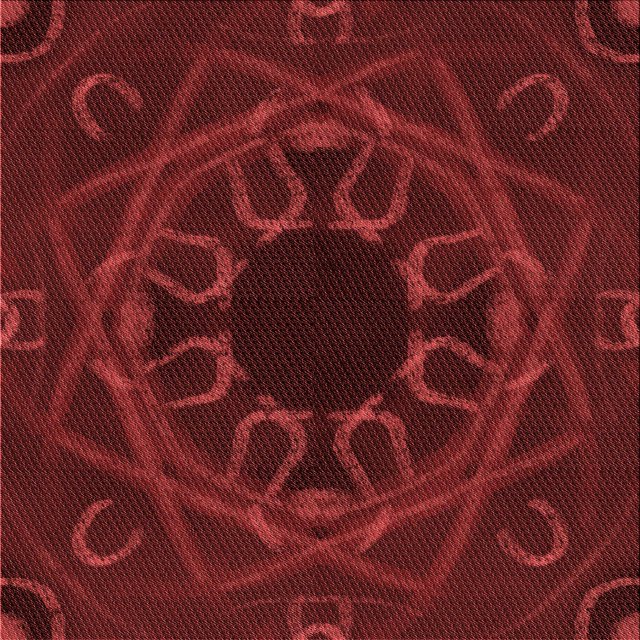 Ahgly Company Tapis d'Intérieur Lavable en Machine Carré Transitionnel Rouge Bordeaux, 6 Pieds Carré
