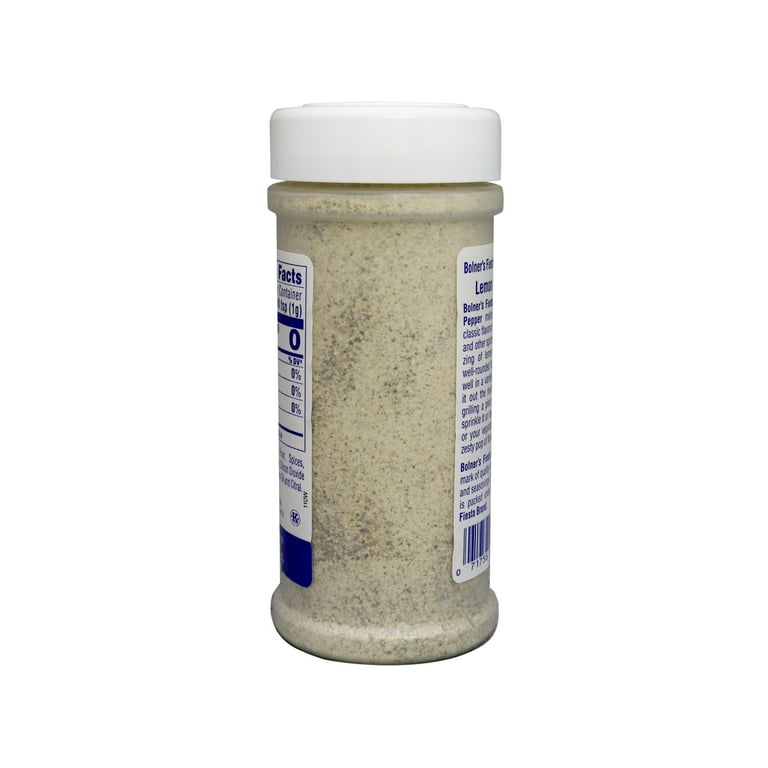 Fiesta Brand Lemon Pepper Seasoning, Salt-Free, 6 oz Jar - Walmart.com