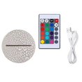 thumbnail image 1 of LED Night Light Base for Decoration with Changing Light 1Set, 1 of 5