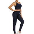 thumbnail image 5 of asdoklhq Yoga Pants for Women,Women Casual Solid Pocket Leggings Sports Nine-Point Yoga Pants, 5 of 9