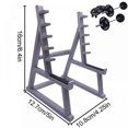 thumbnail image 5 of Funny Barbell Rack Pen Holder, Gym Theme Desk Pen Organizer Squat Rack Pen Holder For Pen Storage, 5 of 5