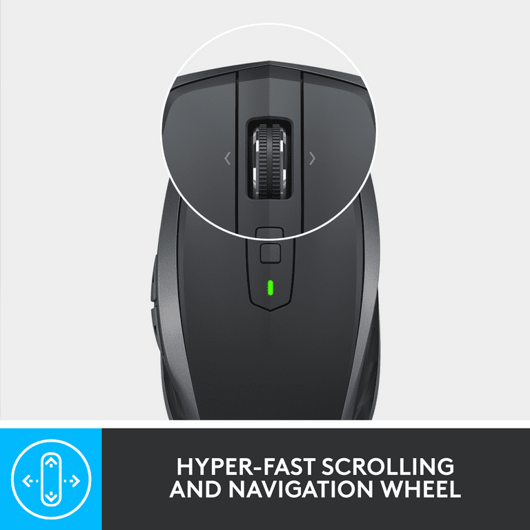 Logitech MX Anywhere 2S Wireless Bluetooth Mouse, Cordless for Mac