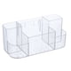 thumbnail image 2 of Estante Caja organizadora de cosméticos de plástico blanco para montaje en pared,para brochas de pintalabios y maquillaje (1 pieza) Rkxzt, 2 of 6
