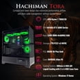 thumbnail image 2 of Hachiman PC Tora Gaming PC, AMD Ryzen 7 7800X3D, NVIDIA GeForce RTX 5070 12GB, 32GB DDR5 6400MHz RGB, 2TB Gen4 NVMe SSD, 360 A-RGB AIO, Wi-Fi 6, Windows 11 Home, Desktop Computer, 2 of 10