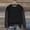 Black women's sweatshirt long sleeve a1, variant on Aaihamo Women's Fall Winter Sweatshirt Long Sleeve Round Neck Solid Polka Dot Casual Loose Fit Pullover Basic Tops Daily Wear Work Office, Dark Gray M