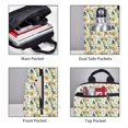 thumbnail image 3 of Yiaed Bright Sunflowers Print Lightweight Backpack Travel Backpacks Hiking Daypack for Women Men, 3 of 5