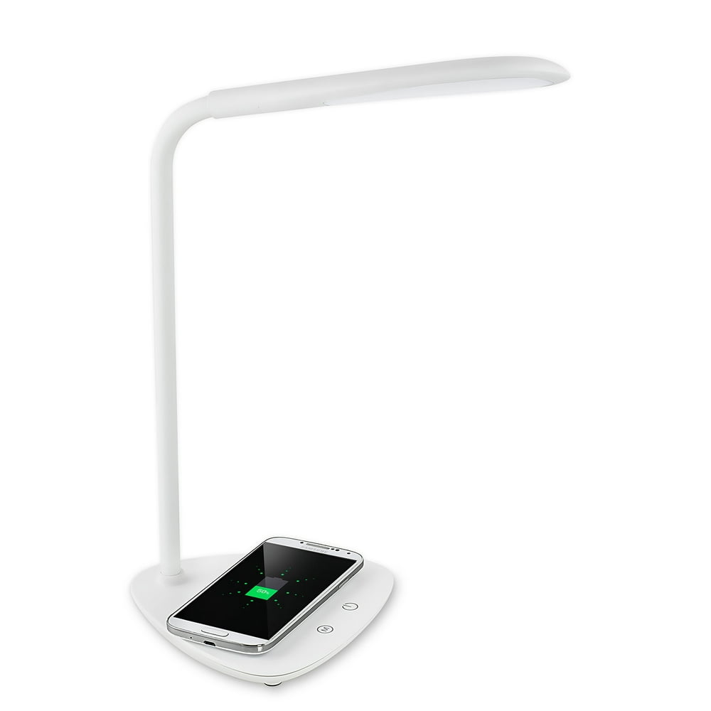 LED Desk Lamp With Wireless Phone Charger (TS7007) Walmart