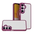 thumbnail image 5 of For Samsung Galaxy A15 5G Ultimate Hybrid Matte Polished Thick Acrylic Metal Button Shockproof Bumper Heavy Duty Protective Cover ,Xpm Phone Case [ Burgundy ], 5 of 5