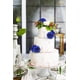 thumbnail image 4 of Flores Artificiales N&T NIETING Espuma Azul Marino Brillantes 25 piezas, 4 of 7