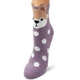 thumbnail image 3 of WRTFVZA Compression Socks For Women,5 Pairs Of Winter Cute Cartoon Pattern Colorful Socks For Cozy Warm Mid Calf Stockings Withs For Daily Wear And Cold Weather Comfort,Funny Socks, 3 of 5