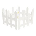 thumbnail image 4 of koolsoo 4 Pieces Christmas Tree Fences Christmas Tree Barriers for Holiday Gate Lawn White, 4 of 9