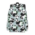 thumbnail image 2 of Disketp Panda And Eucalyptus Mochila Escolar de Gran Capacidad y Peso Ligero, Mochila de Viaje Ideal para Escuela, Trabajo y Uso Diario, Cómoda y con Estilo, 2 of 8