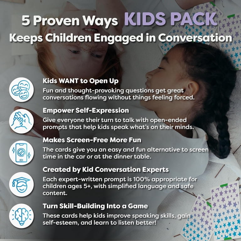 Kindred Conversations Cards - 30 Deep Question Cards For Meaningful Family Talks & Connection