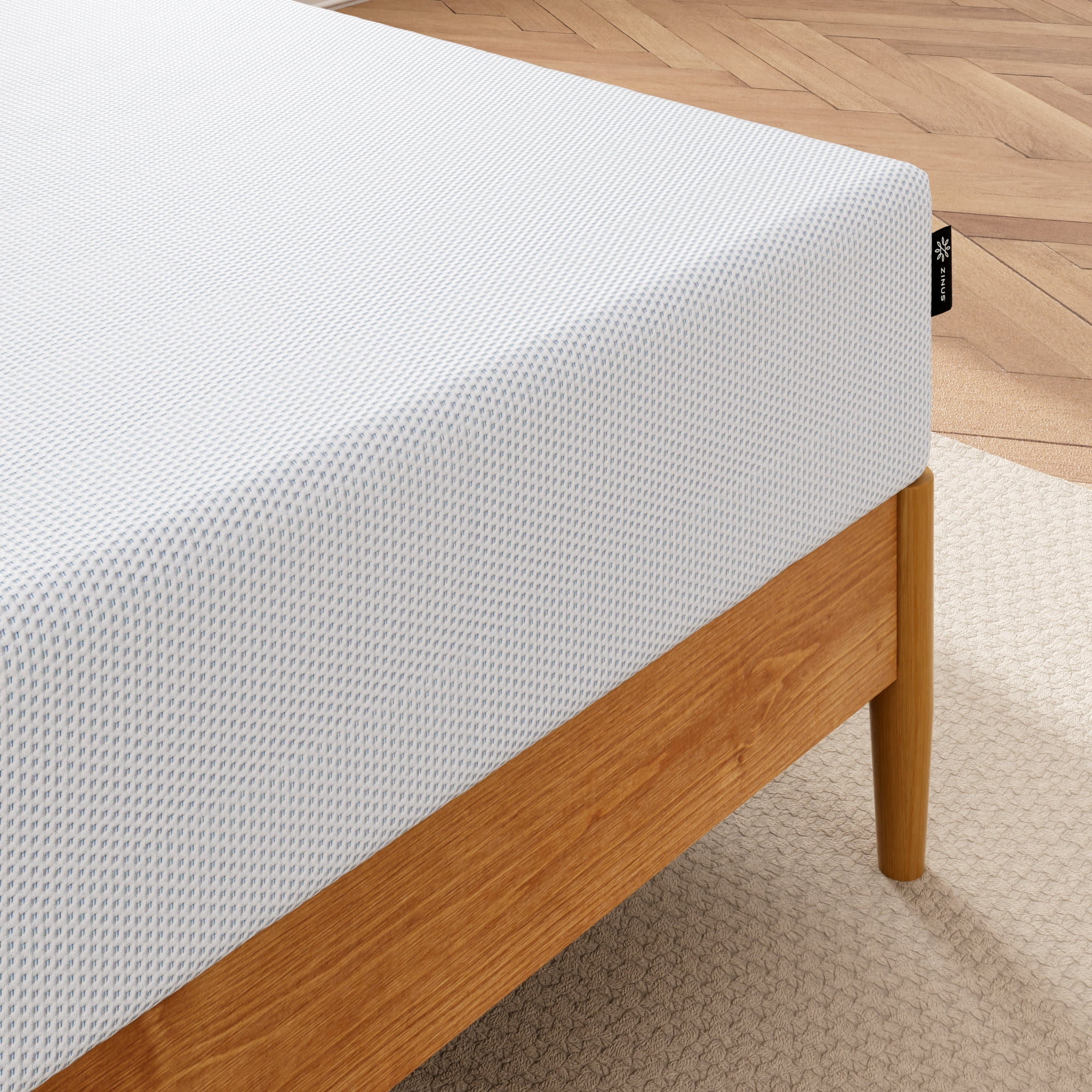 Zinus Calm 10" Full Tight Top Cooling Gel Memory Foam Mattress, Pressure Relieving